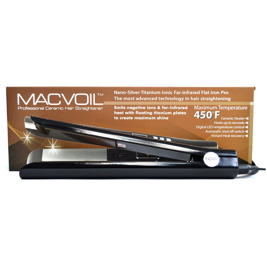 Flat Iron 1 Inch | Titanium Plates | Macvoil - Macvoil