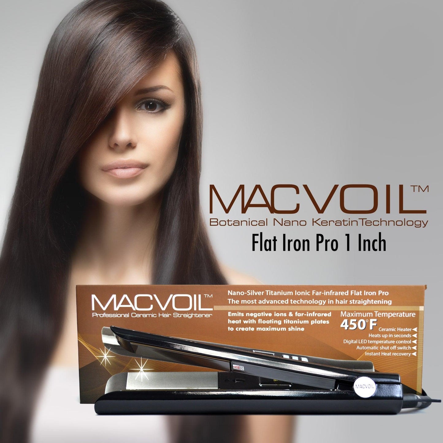 Flat Iron 1 Inch | Macvoil - Macvoil