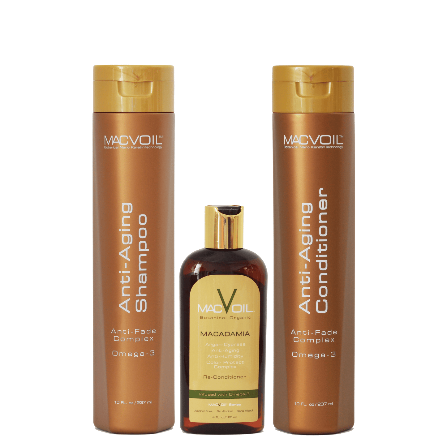 Macvoil Gift Set with Macadamia Oil | 10oz bottle | SH Salons