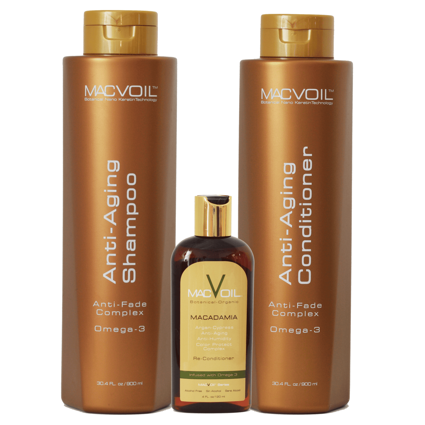 Macvoil Gift Set with Macadamia Oil | 30oz bottle | SH Salons
